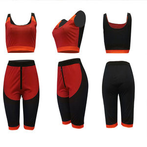 Sports Two Piece Flatline Set #Sleeveless #Two Piece #O-Neck SA-BLL282735-1 Sexy Clubwear and Pant Sets by Sexy Affordable Clothing