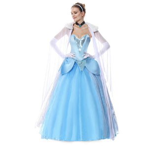 Frozen Princess Queen Elsa Blue Costume #Costumes #Blue SA-BLL1178 Sexy Costumes and Fairy Tales by Sexy Affordable Clothing