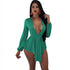 Chiffon Thalia Belted Mini Dress #Green #Chiffon