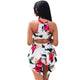 Sleeveless Jenna Floral Romper #Sleeveless #Zipper #Print SA-BLL55585-1 Women's Clothes and Jumpsuits & Rompers by Sexy Affordable Clothing