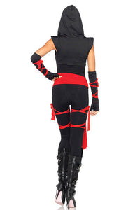 4Pc. Deadly Ninja Catsuit  SA-BLL15315 Sexy Costumes and Uniforms & Others by Sexy Affordable Clothing