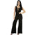 Sleeveless Jumpsuit With Wide-leg #Black #Sleeveless #Wide Leg SA-BLL55474 Women's Clothes and Jumpsuits & Rompers by Sexy Affordable Clothing