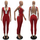 Hollow Out Sexy Long Jumpsuit #Jumpsuit #Sleeveless SA-BLL55155-2 Women's Clothes and Jumpsuits & Rompers by Sexy Affordable Clothing
