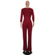 Deep-V Pearl Striped Cropped Sleeve Jumpsuit #V-Neck #Striped SA-BLL55618-3 Women's Clothes and Jumpsuits & Rompers by Sexy Affordable Clothing