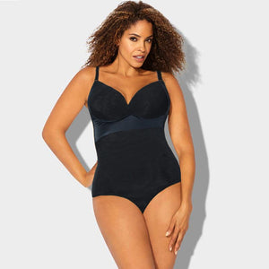 Adjustable Thin Straps Slimming Body Thong Shaper #Black #Bodysuit #Shaper SA-BLL4002-2 Women's Clothes and Bodysuits by Sexy Affordable Clothing