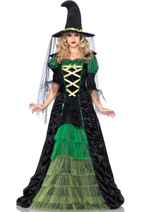 Adult Green Witch Costume  SA-BLL15103 Sexy Costumes and Witch Costumes by Sexy Affordable Clothing