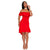 Chandra Red Ruffle Dress #Bodycon Dress #Red #Ruffle Dress SA-BLL362065-1 Fashion Dresses and Midi Dress by Sexy Affordable Clothing