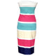 Color Block Mid-Calf Dress #Color Block #Mid-Calf SA-BLL51173-2 Fashion Dresses and Maxi Dresses by Sexy Affordable Clothing