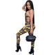 Ultra Camo Pants Set (Yellow) #Halter #Two Piece #Camo SA-BLL282531-2 Sexy Clubwear and Pant Sets by Sexy Affordable Clothing