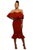 Off-The-Shoulder Ponti Midi Dress  SA-BLL36150-2 Fashion Dresses and Midi Dress by Sexy Affordable Clothing