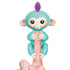 Interactive Baby Monkey - Zoe (Turquoise with Purple Hair) #Purple #Turquoise