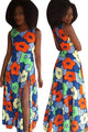 Flower Printed Maxi Dress  SA-BLL51336 Fashion Dresses and Maxi Dresses by Sexy Affordable Clothing