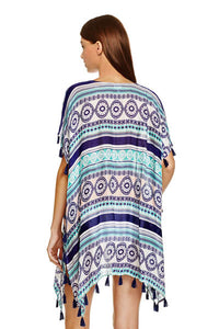 Tassel Poncho Swim Cover Up  SA-BLL38340 Sexy Swimwear and Cover-Ups & Beach Dresses by Sexy Affordable Clothing
