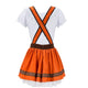 Burnt Orange Ladies Oktoberfest Dress #Orange #Beer Costumes SA-BLL1216 Sexy Costumes and Beer Girl Costumes by Sexy Affordable Clothing