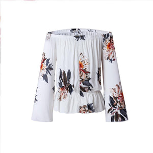 Ladies Casual Summer Lace Floral Blouse Tops #White #Top SA-BLL588 Women's Clothes and Blouses & Tops by Sexy Affordable Clothing