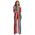 One Off Shoulder Print Colorful Striped Jumpsuits With Belt #One Shoulder #Striped SA-BLL55375-3 Women's Clothes and Jumpsuits & Rompers by Sexy Affordable Clothing