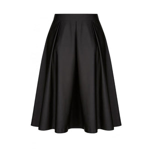 A4 Plus Size A-Line Maxi Skirt #Black #Zipper #A-Line SA-BLL689-1 Women's Clothes and Skirts & Petticoat by Sexy Affordable Clothing