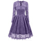 V-neck Lace Evening Dress #Evening Dress #Violet SA-BLL36126-9 Fashion Dresses and Evening Dress by Sexy Affordable Clothing