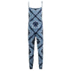 Navy Blue Floral Condole Belt Long Jumpsuit #Jumpsuit #Floral SA-BLL55244 Women's Clothes and Jumpsuits & Rompers by Sexy Affordable Clothing