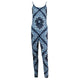 Navy Blue Floral Condole Belt Long Jumpsuit #Jumpsuit #Floral SA-BLL55244 Women's Clothes and Jumpsuits & Rompers by Sexy Affordable Clothing