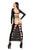 Long Black Wetlook Dress With StringSA-BLL60800 Sexy Lingerie and Leather and PVC Lingerie by Sexy Affordable Clothing