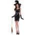 Liquid Black Witch Halloween Costume #Black #Witch Costume