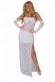 white lace evening dress  SA-BLL5109-1 Fashion Dresses and Maxi Dresses by Sexy Affordable Clothing