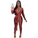 Colorful Sexy Strippes Deep-V Jumpsuit #Jumpsuit #Stripe #V-Neck SA-BLL55434-2 Women's Clothes and Jumpsuits & Rompers by Sexy Affordable Clothing