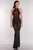 Black Mesh Cut Out Maxi DressSA-BLL5073-1 Fashion Dresses and Evening Dress by Sexy Affordable Clothing