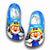 Cartoon Printed Lovely Kids Beach Shoes #Blue #Beach Shoes SA-BLTY0808 Sexy Swimwear and Swim Shoes by Sexy Affordable Clothing