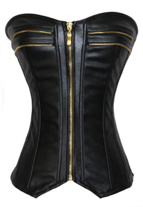New Style Leather over Bust Sexy Corset