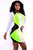 Green Faux Leather Speedway Bodycon Dress
