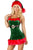 3pcs Santa Envy Christmas Costume