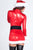 Shiny Faux Leather Hollow-out Christmas Costume