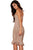 Strapless Nude Fishtail Party Bandage Dresses