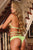 Diva Green Lace Bow Teddy