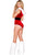 2pcs Miss Santa Beauty Secret Costume