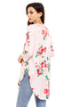 Pink Babydoll Floral Tunic Top