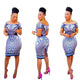 High Elastic Printing Bodycon Dress  SA-BLL28036 Fashion Dresses and Bodycon Dresses by Sexy Affordable Clothing