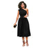 Solid Color Maxi Bandage Party Dress #Black #One Shoulder