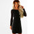 Beauty Within Black Lace Panel Lace Up Mini Dress #Bodycon Dress #Mini Dress #Black SA-BLL2165 Fashion Dresses and Mini Dresses by Sexy Affordable Clothing