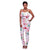 Leilani Off-White Floral Print Two Piece Set #White #Two Piece Set #Pant Set SA-BLL28241-3 Sexy Clubwear and Pant Sets by Sexy Affordable Clothing