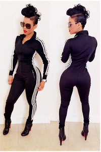 Athletic One-Piece Jumpsuits  SA-BLL55263 Women's Clothes and Jumpsuits & Rompers by Sexy Affordable Clothing