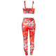 Printing Slim Casual Two-piece Set #Two Pieces #Zipper #Print SA-BLL282572-2 Sexy Clubwear and Pant Sets by Sexy Affordable Clothing