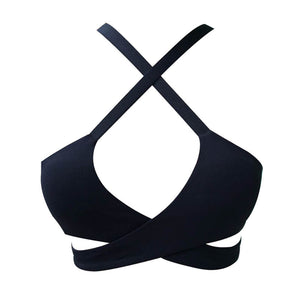 Criss Cross Bralette #Black #Sports Bra SA-BLL3015 Women's Clothes and Sports Bra by Sexy Affordable Clothing