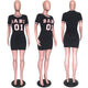 Black Babe Mini Dress #Black #Short Sleeve #Round Neck SA-BLL282588 Fashion Dresses and Mini Dresses by Sexy Affordable Clothing