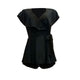 Cutout Back V Neck Ruffled Wrap Flared Romper #V Neck #Ruffled SA-BLL55560-2 Women's Clothes and Jumpsuits & Rompers by Sexy Affordable Clothing