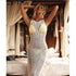 Sleeveless Tassel Crochet Cover-Up Dress #White #