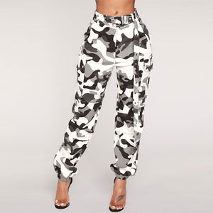 Camouflage Multi-pocket Slim Pants #Camo #Slim SA-BLL700-5 Women's Clothes and Pants and Shorts by Sexy Affordable Clothing