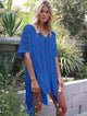 Sexy Knitted Cover-Ups #Blue SA-BLL38451-3 Sexy Swimwear and Cover-Ups & Beach Dresses by Sexy Affordable Clothing